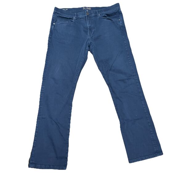 Vince DL1961 XTWILL Casual Straight Denim Jeans Mens Blue Pants 40x32 100%Cotton - Picture 1 of 9